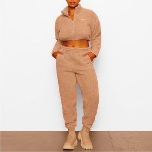 NEW Skims Teddy Jogger Sweatpants 2X